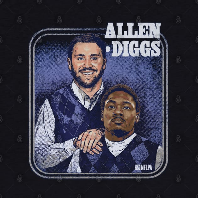 Josh Allen & Stefon Diggs Buffalo Step Brothers by ClarityMacaws